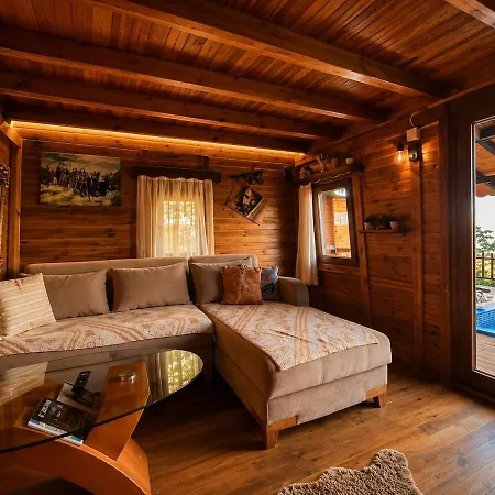 Blue Hobbit Fairy-tale House With A Magnificent View Sapanca